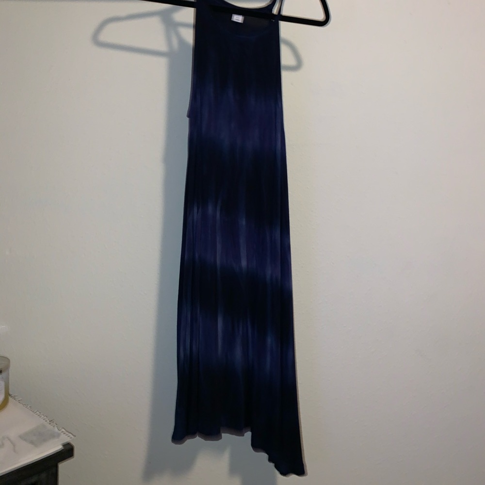 long “ tie-dye” dress